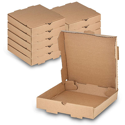 corrugated pizza box